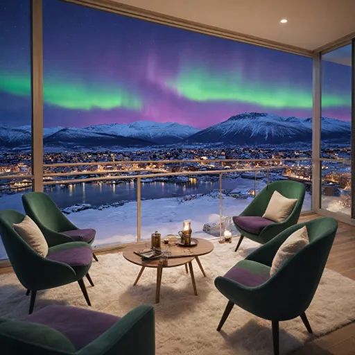 Tromso hotel stays for northern lights luxury and city comfort