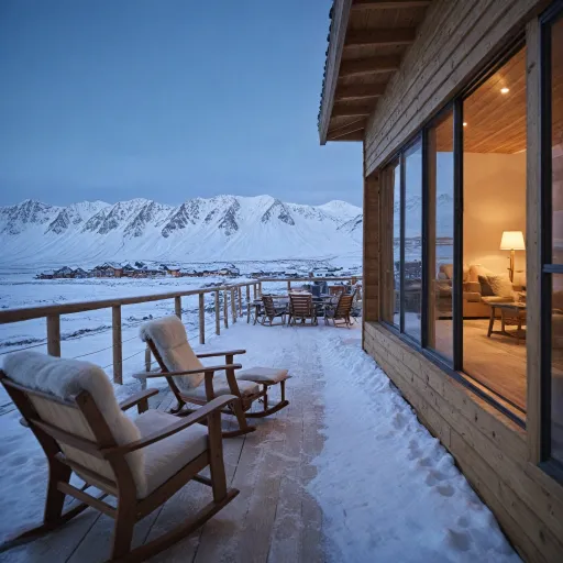 Longyearbyen hotels for refined Arctic stays in Svalbard